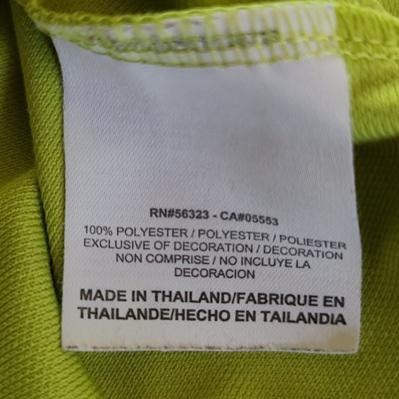 Nike Golf Dri-Fit green collared short sleeve - Picture 9 of 9